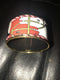 Large Burgundy Enamel Horse Bracelet