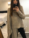 Cable Knit Shawl Wrap Cardigan