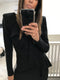 Ruffle Front Gown