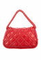 Hidden Chain Quilted Leather Bag with Logo