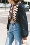 Paris/Dallas Sequin Cropped Cardigan Jacket