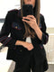 Dual Coloured Military Style Jacket