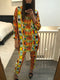 2 Piece Multicolour Tunic and Pant