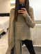 Cable Knit Shawl Wrap Cardigan