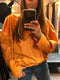 Puff Sleeve Wide Neck Top with Buttons