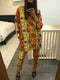 2 Piece Multicolour Tunic and Pant