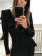 Ruffle Front Gown
