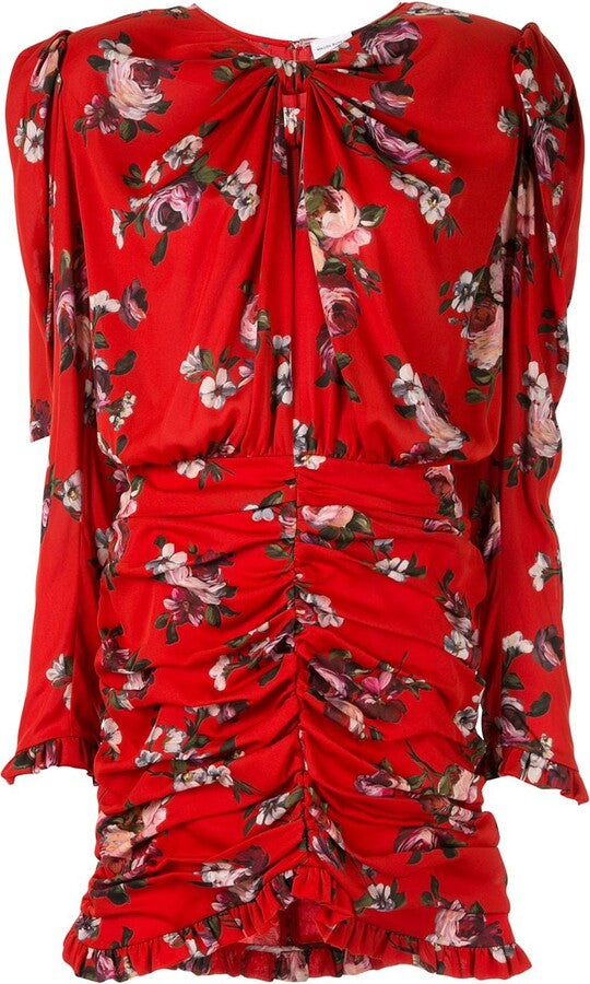 Floral Printed Mini Dress