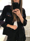Dual Coloured Military Style Jacket