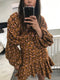 Long Sleeve Ruched Top Mini Dress