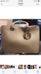 Dior Diorissimo Metallic Medium Bag
