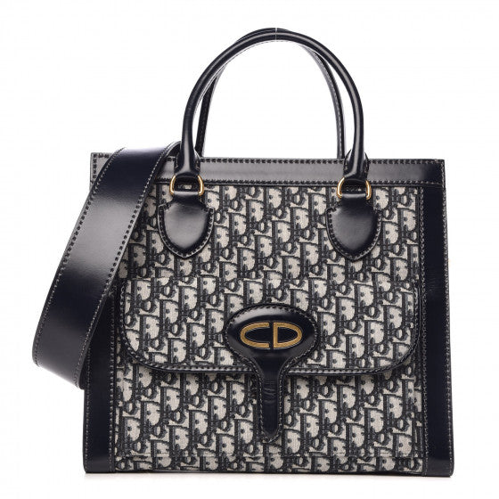 Monogram Oblique Canvas/Leather Tote