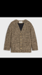 Tweed Cardigan-Style Jacket