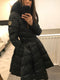 Fit and Flare Puffer Coat