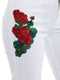 Embroidered Denim Jeans