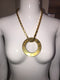 Vintage Gold Plated Statement Necklace