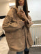 Hooded Trench with Drawstring