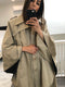 Midi Length Cape Trench