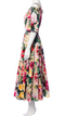 Printed Floral SS midi dress