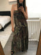 Camouflage Runway Dress/Tank