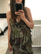 Camouflage Runway Dress/Tank