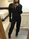 Textured Vintage Jumpsuit