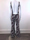 Giamba by Giambattista Valli Floral Printed Bell Bottom Overalls