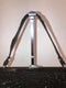 Brown Patent Fringe Handbag