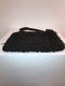 Brown Patent Fringe Handbag