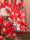 Floral Skirt with 3-D Flower Detail