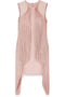 Halter Fringe Mini Dress