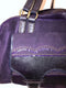 Purple Pony Hair Weekend Bag