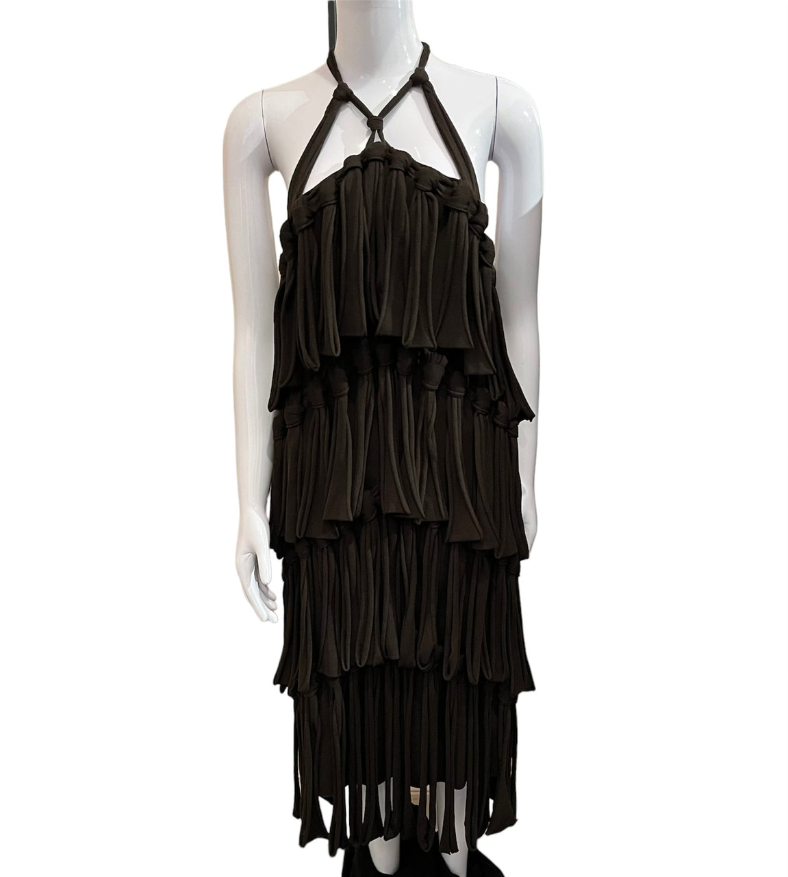 Macrame Fringe Dress