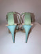 Light Turquoise Centre Strap Sandals
