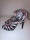 Pink Satin Strap Heels with Jewel Fastening