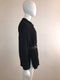 Ribbed Jacket with Belt Detail