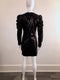 Sequin Dress w/ Peak Shoulders