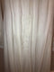 Pleated Bodice Plunged V-Neck Dress