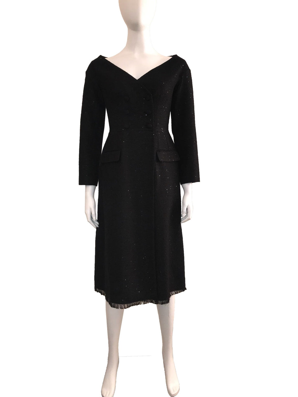 Sequin Coat Dress