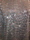 Sequin Top with Button Back