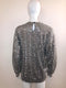 Sequin Top with Button Back