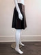 Lambskin Flare Skirt