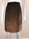 Sequin Pencil Skirt with Black Waistband