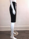 Patent Leather Skirt with Fabric Sides