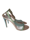Light Turquoise Centre Strap Sandals