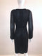 Beaded Wrap Dress with Tie Waist