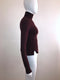 Ribbed Knit Sweater with Formed Bodice Design