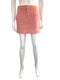 Zip Front Mini Skirt