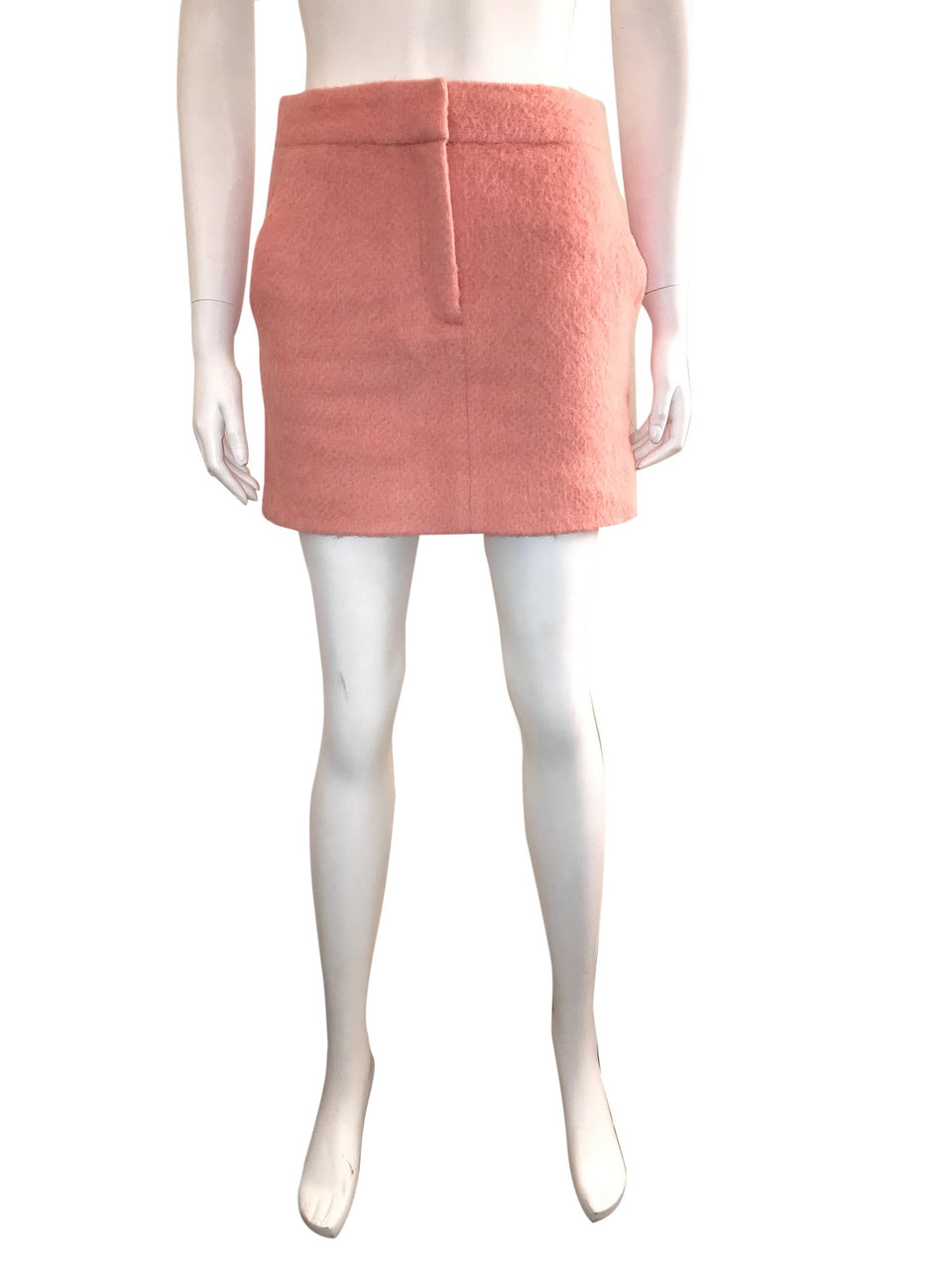 Zip Front Mini Skirt