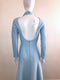 Long Sleeve Textured Open Back Dress